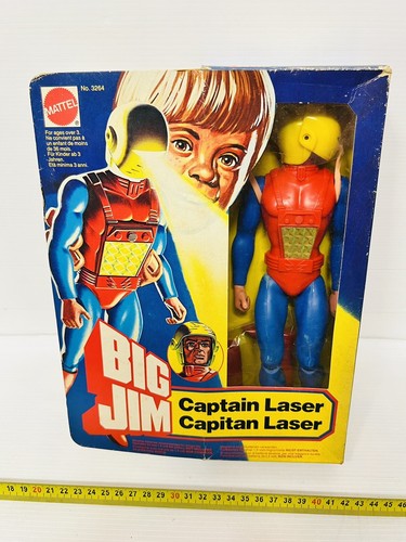 Big jim mattel capitaine laser - big,
